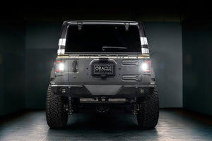 2018-2026+ Jeep Wrangler JL Red Smoked LED Flush Mount Tail Lights - AutoLEDTech.com