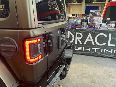 2018-2026+ Jeep Wrangler JL Red Smoked LED Flush Mount Tail Lights - AutoLEDTech.com