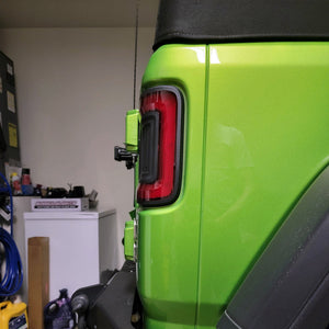2018-2026+ Jeep Wrangler JL Red Smoked LED Flush Mount Tail Lights - AutoLEDTech.com