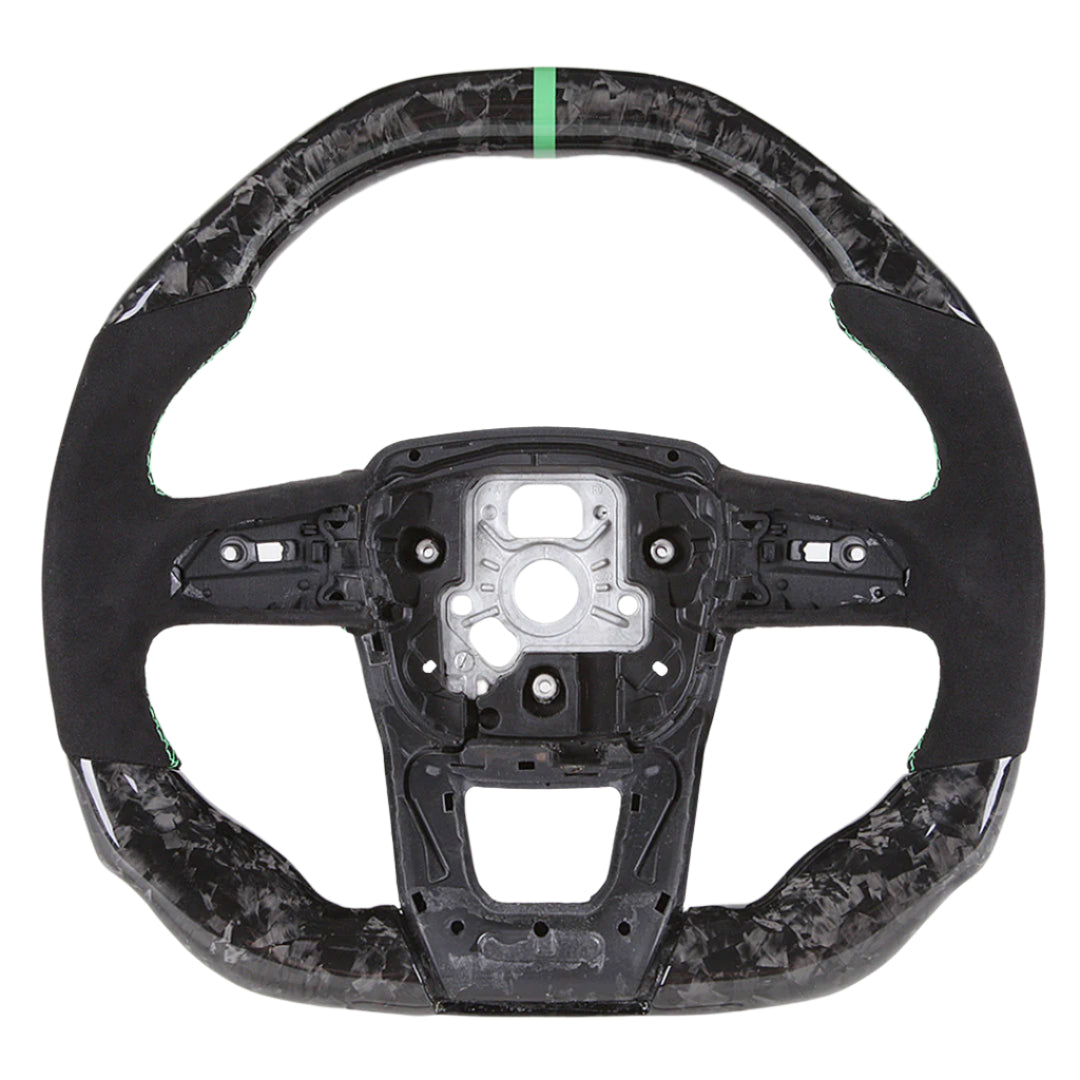 2018-2026+ Lamborghini Urus Custom Carbon Fiber Steering Wheel - AutoLEDTech.com