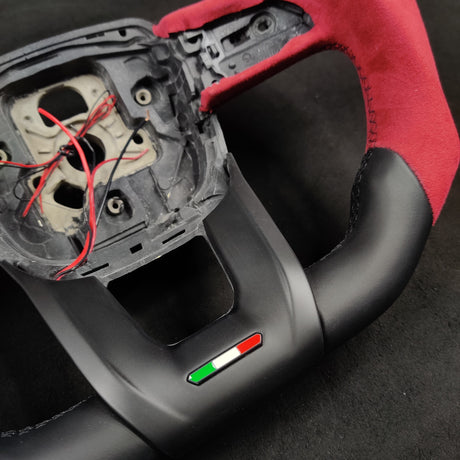 2018-2026+ Lamborghini Urus Custom Carbon Fiber Steering Wheel - AutoLEDTech.com