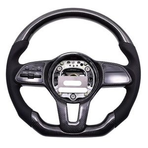 2018+ Mercedes W907/W910 Sprinter Custom Carbon Fiber Steering Wheel - AutoLEDTech.com