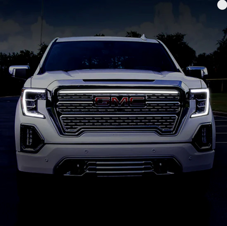 2019-2022 GMC Sierra 1500 LED Grill Accent Light Bar Kit - AutoLEDTech.com