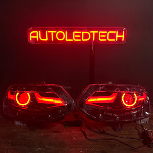 2019-2024 Chevrolet Camaro LS LT RGBW Flow series LED DRL Tube Kit - AutoLEDTech.com