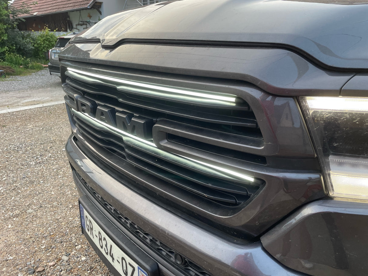 2019-2024 Ram 1500 Laramie LED Grill Accent Lights Bar Kit - AutoLEDTech.com