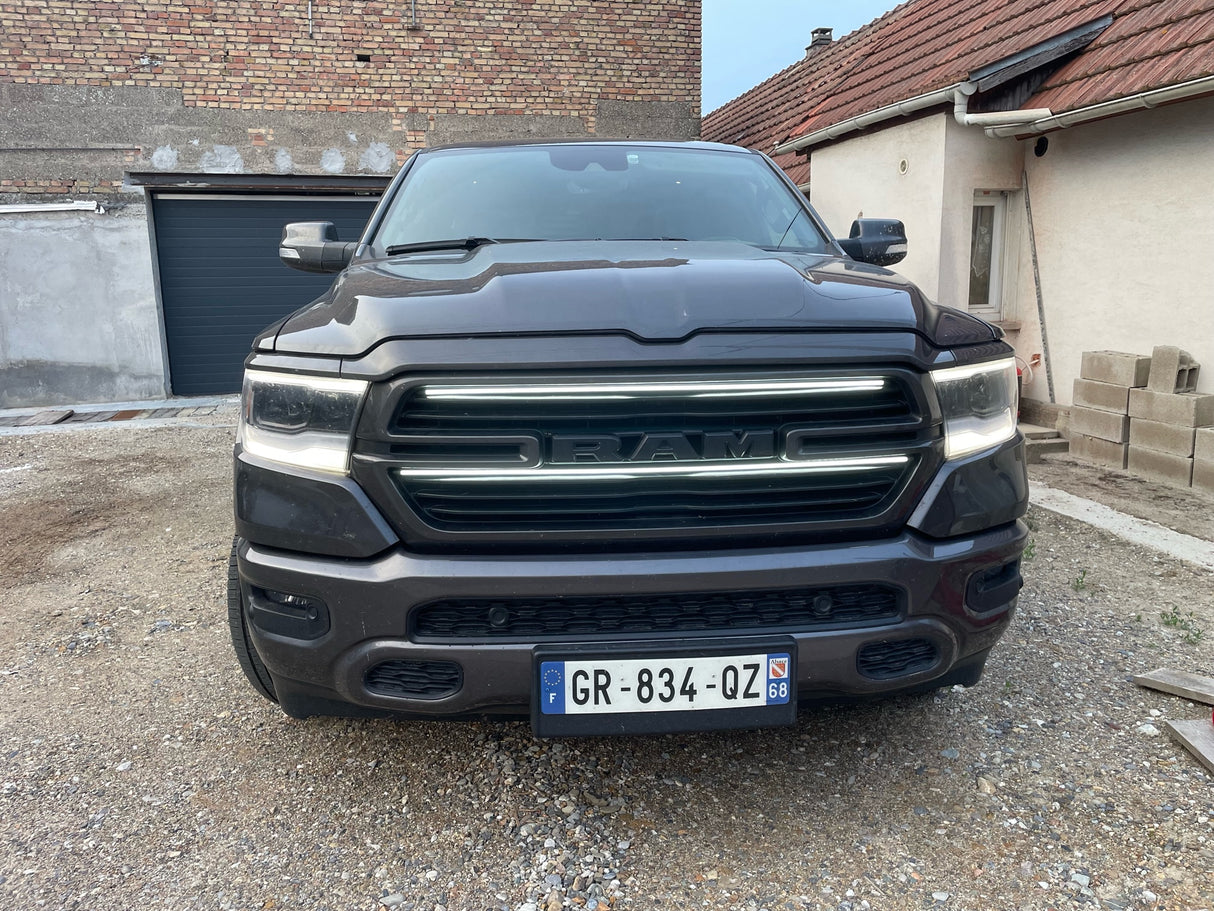 2019-2024 Ram 1500 Laramie LED Grill Accent Lights Bar Kit - AutoLEDTech.com