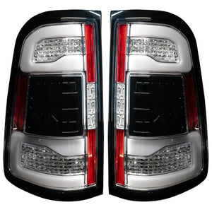 2019-2024 Ram 1500 TRX Smoked Scanning LED Tail Lights - AutoLEDTech.com