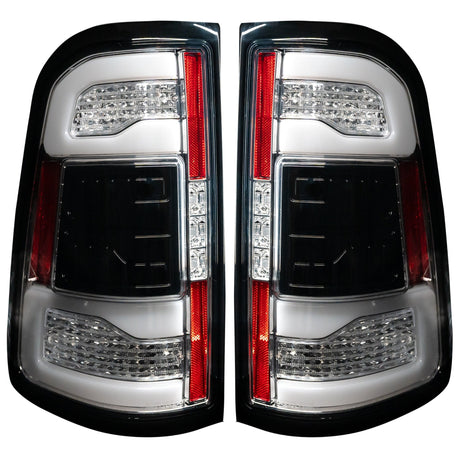 2019-2024 Ram 1500 TRX Smoked Scanning LED Tail Lights - AutoLEDTech.com