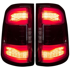 2019-2024 Ram 1500 TRX Smoked Scanning LED Tail Lights - AutoLEDTech.com