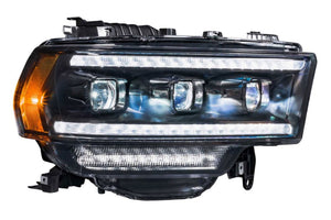 2019-2024 Ram HD 2500 LED DRL Projector Replacement Headlights - AutoLEDTech.com