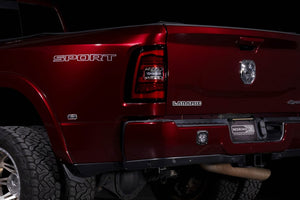 2019-2024 Ram HD 2500 Red Smoked XB LED Tail Lights - AutoLEDTech.com