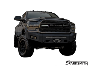 2019-2024 RAM HD ANIMATED SWITCHBACK LED Grill Accent Lights Kit - AutoLEDTech.com