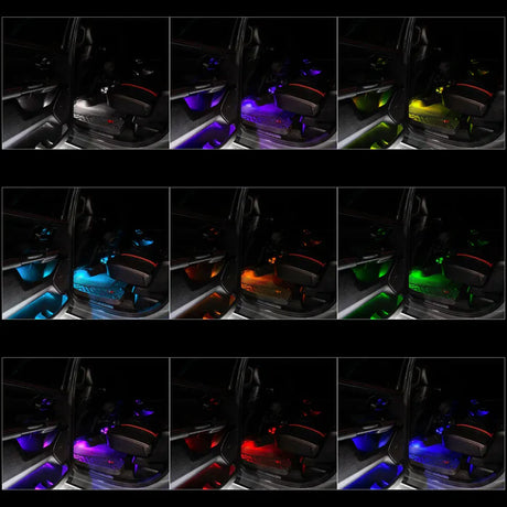 2019-2024 RAM RGB LED Interior Ambient Lighting Conversion Kit - AutoLEDTech.com