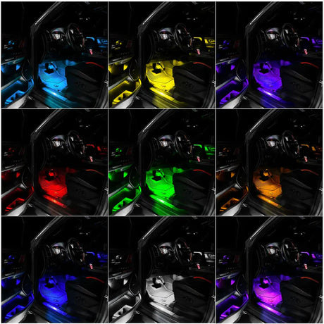 2019-2024 RAM RGB LED Interior Ambient Lighting Conversion Kit - AutoLEDTech.com