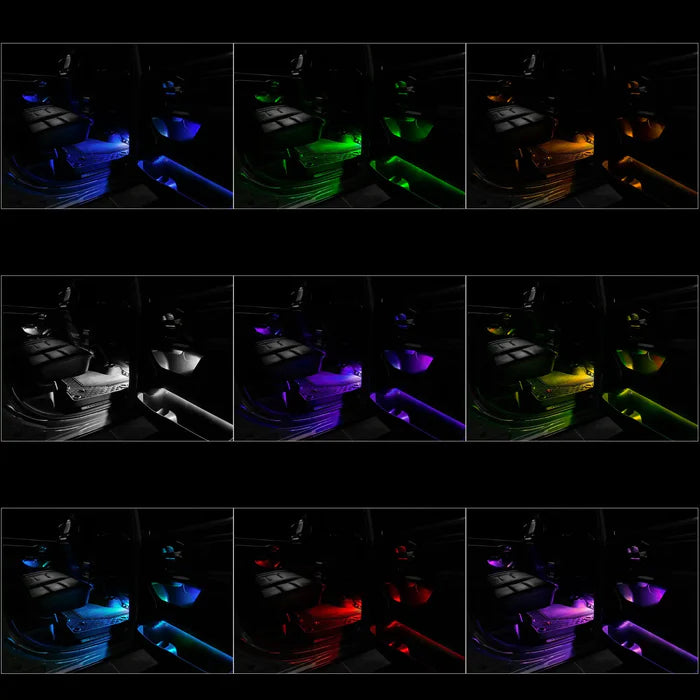 2019-2024 RAM RGB LED Interior Ambient Lighting Conversion Kit - AutoLEDTech.com