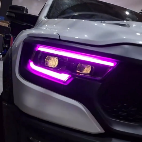 2019-2024+ Ram TRX 1500 RGBW LED DRL Boards - AutoLEDTech.com