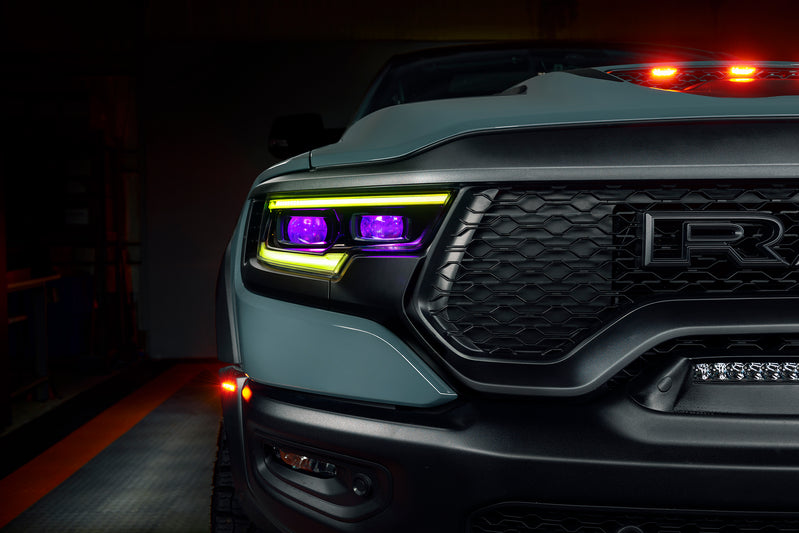 2019-2024+ Ram TRX 1500 RGBW LED DRL Boards - AutoLEDTech.com