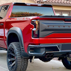 2019-2025 Chevy Silverado Smoked Scanning LED Tail Lights - AutoLEDTech.com