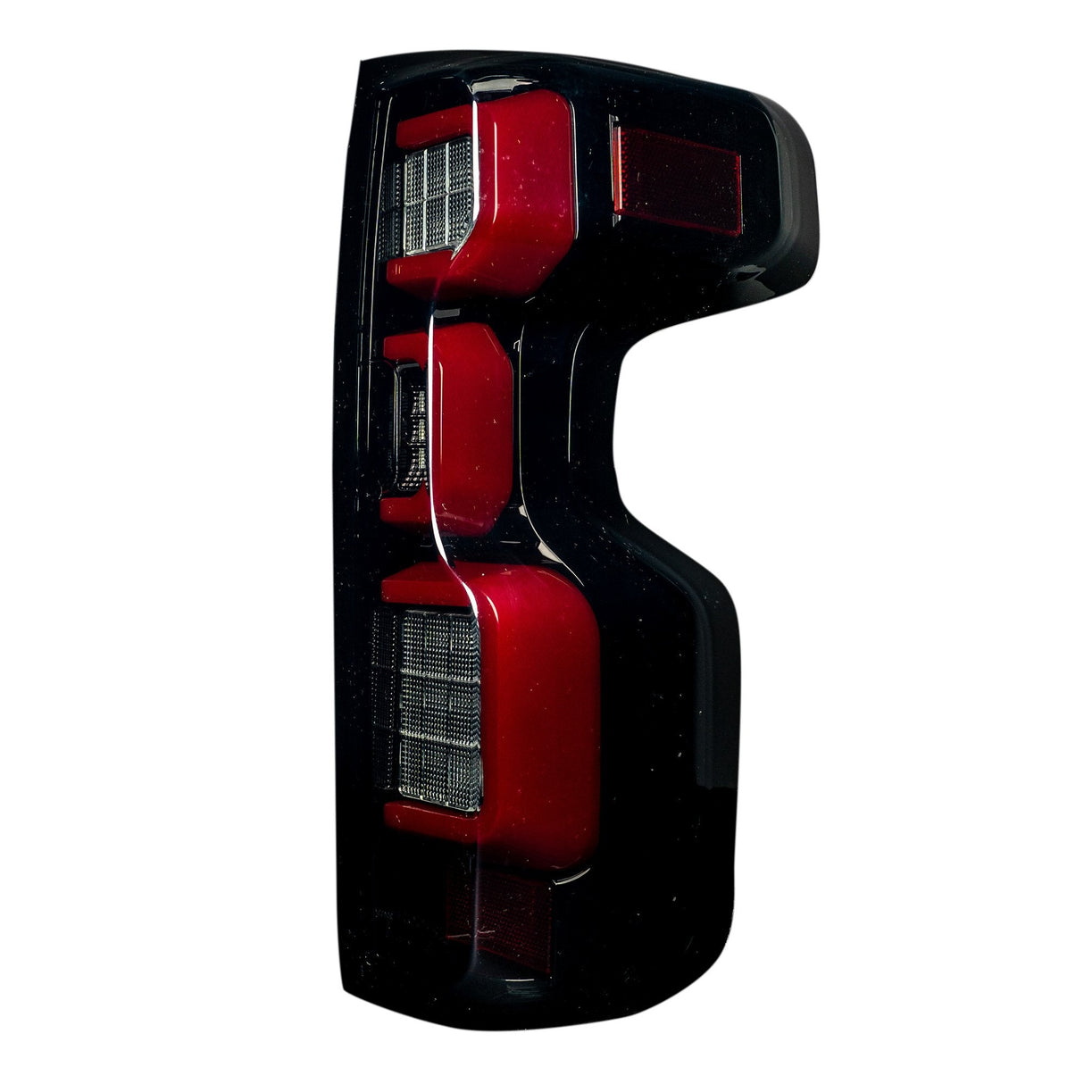 2019-2025 Chevy Silverado Smoked Scanning LED Tail Lights - AutoLEDTech.com