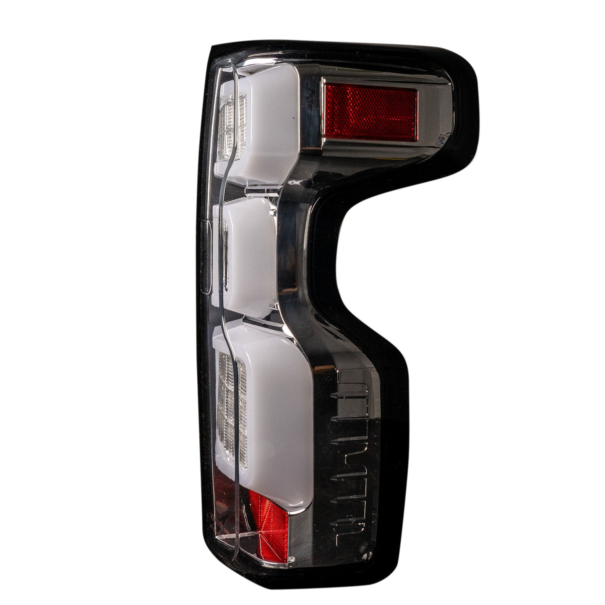 2019-2025 Chevy Silverado Smoked Scanning LED Tail Lights - AutoLEDTech.com