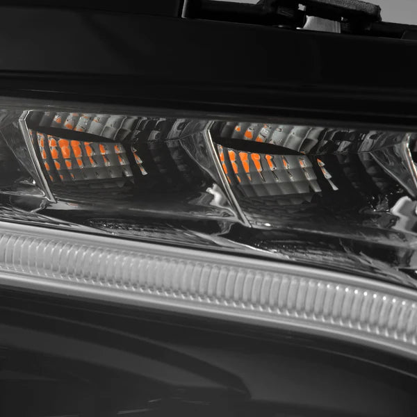 2019-2025 Mercedes-Benz Sprinter NOVA-Series LED Projector Headlights Alpha-Black - AutoLEDTech.com