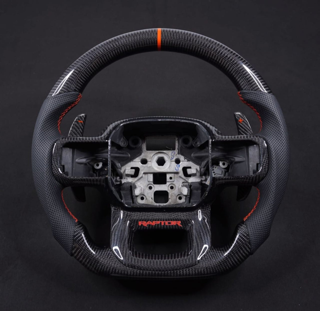 2019-2025+ Ram 1500 2500 HD Custom Carbon Fiber Steering Wheel - AutoLEDTech.com