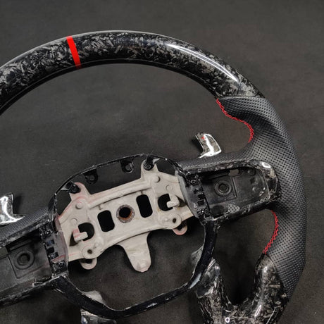2021-2026+ Ram TRX 1500 Custom Carbon Fiber Steering Wheel - AutoLEDTech.com