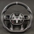 2019-2025+ Ram 1500 2500 HD Custom Carbon Fiber Steering Wheel - AutoLEDTech.com