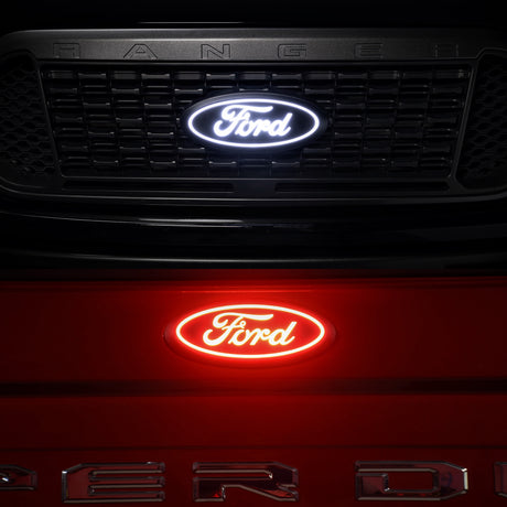 2019-2026+ Ford Ranger Illuminated LED Grill Emblem Logo Badge - AutoLEDTech.com