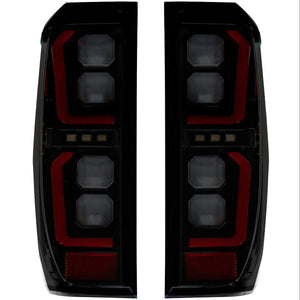 2019-2026 GMC Sierra Smoked Scanning LED Tail Lights - AutoLEDTech.com
