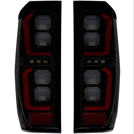 2019-2026 GMC Sierra Smoked Scanning LED Tail Lights - AutoLEDTech.com