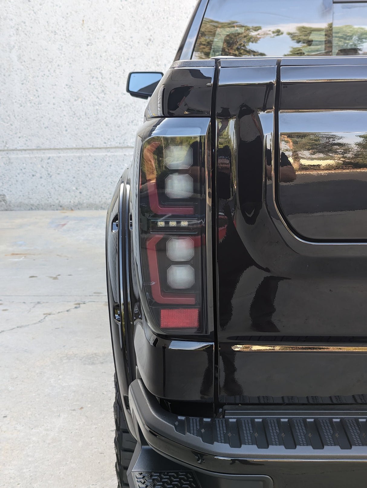 2019-2026 GMC Sierra Smoked Scanning LED Tail Lights - AutoLEDTech.com