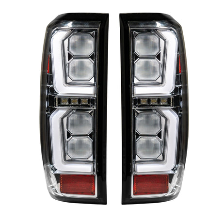 2019-2026 GMC Sierra Smoked Scanning LED Tail Lights - AutoLEDTech.com