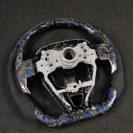 2019-2025+ Toyota Corolla Custom Carbon Fiber Steering Wheel - AutoLEDTech.com