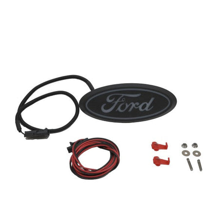 2017-2024+ Ford Super Duty Illuminated Red LED Ford Rear Tailgate Emblem Logo - ANIMATED STARTUP