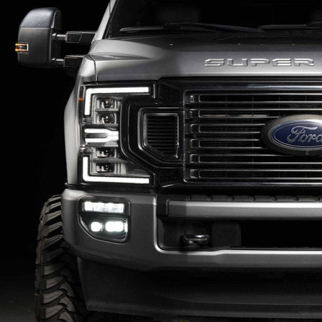 2020-2022 Ford Super Duty 4Banger LED Fog Light Pods - AutoLEDTech.com