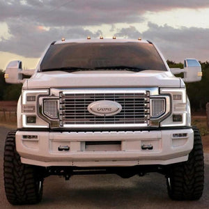 2020-2022 Ford Super Duty F250 LED Grill Accent Lights Bar Kit - AutoLEDTech.com