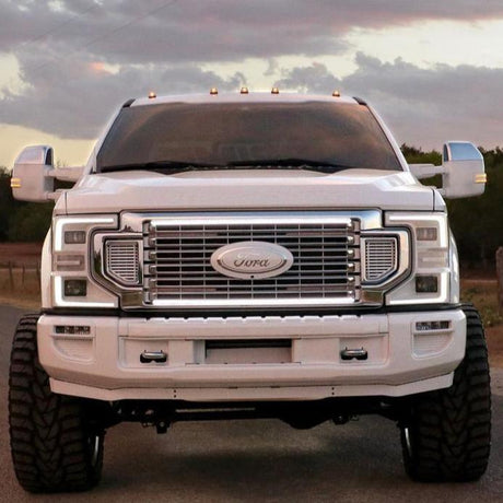 2020-2022 Ford Super Duty F250 LED Grill Accent Lights Bar Kit - AutoLEDTech.com