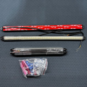 2020-2022 Ford Super Duty F250 Scanning LED Center Grill Accent Lights Kit - AutoLEDTech.com