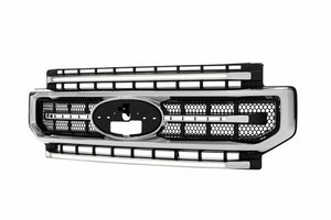 2020-2022 Ford Super Duty F250 White or Amber LED DRL XBG Grill Light Assembly - AutoLEDTech.com