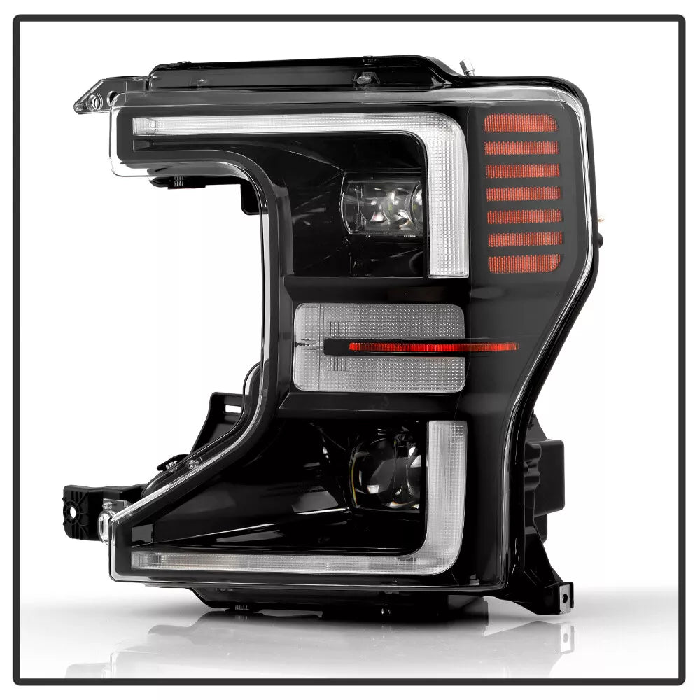 2020-2022 Ford F250 Super Duty Halogen to LED Headlights + Conversion Harness Kit - AutoLEDTech.com