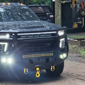 2020-2023 Chevrolet Silverado HD 2500 LED Grill Accent Light Bar Kit - AutoLEDTech.com