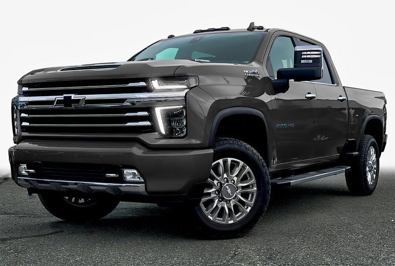2020-2023 Chevy Silverado HD 2500/3500 RGBW +A LED DRL Boards Kit - AutoLEDTech.com