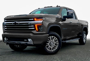 2020-2023 Chevy Silverado HD 2500/3500 RGBW +A LED DRL Boards Kit - AutoLEDTech.com