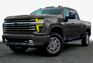 2020-2023 Chevy Silverado HD 2500/3500 RGBW +A LED DRL Boards Kit - AutoLEDTech.com