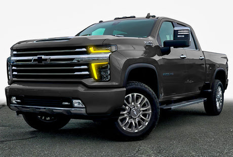 2020-2023 Chevy Silverado HD 2500/3500 RGBW +A LED DRL Boards Kit - AutoLEDTech.com