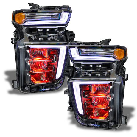 2020-2023 Chevy Silverado HD 2500/3500 RGBW +A LED DRL Boards Kit - AutoLEDTech.com