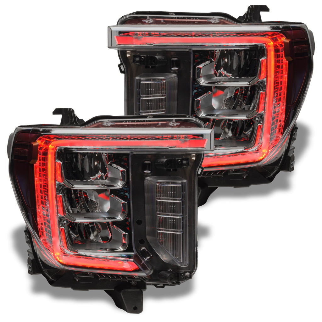 2020-2023 GMC Sierra HD 2500/3500 RGBW LED DRL Boards Kit - AutoLEDTech.com