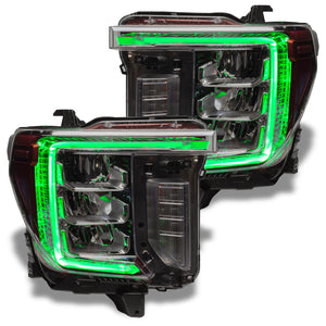 2020-2023 GMC Sierra HD 2500/3500 RGBW LED DRL Boards Kit - AutoLEDTech.com