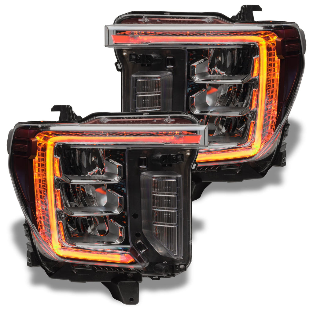 2020-2023 GMC Sierra HD 2500/3500 RGBW LED DRL Boards Kit - AutoLEDTech.com